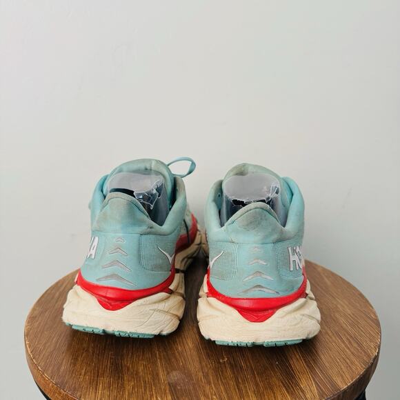 Hoka One One Clifton 8 Max Blue Cushioned Running Shoe Women’s Size 10 - Picture 5 of 10